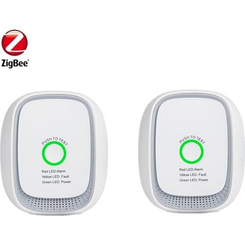 Heiman Zigbee3.0 Gas Alarm Detector Smart Natural Gas,Coal gas,LPG Combustible Gas Leakage sensor Works With SmartThing Gateway