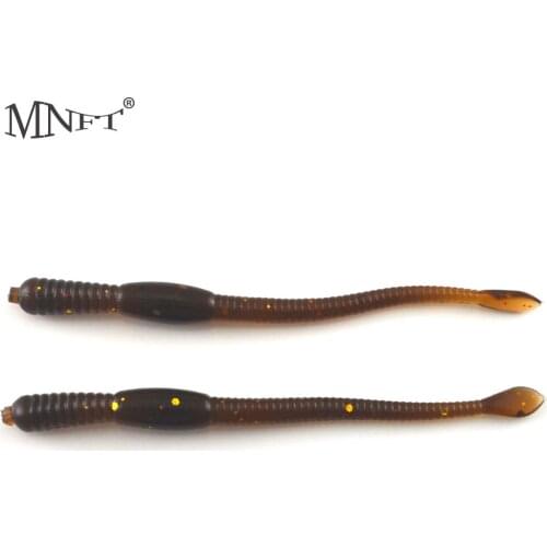 MNFT Wholesale 500 Pcs/lot Soft Plastic Artificial Baits Fishing EarthWorm Lure Tackle Bionic Maggots Insect Lures 7.7cm 1.03g