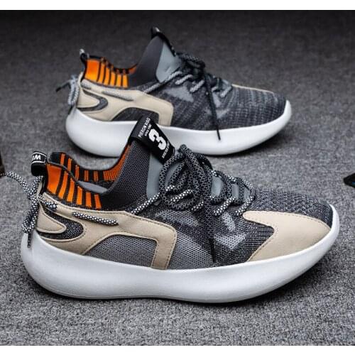 Mens shoes summer new low-cut breathable running shoes mens fashion sports shoes mesh comfortable casual tennis shoes