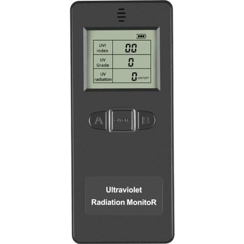 Portable Ultraviolet Radiation Detector UV Checker UV Radiation Tester UV Tester Radiation Tester Range:0-3000uw/cm2