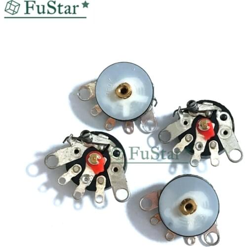10PCS/LOT Straight Angle Radio Potentiometer RV12MM B503 B103 B50K B10K Power Amplifier Volume Potentiometer With Switch RV12 mm