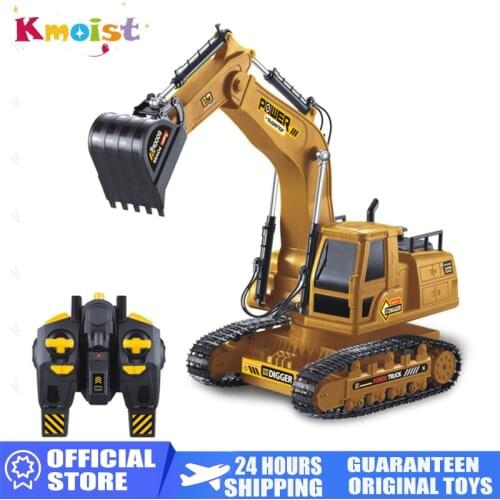 1/18 Rc Truck Rc Excavator Crawler 2.4G Remote Control Car Caterpillar Model Engineering Car Electric Toys for Boy Children Kids
