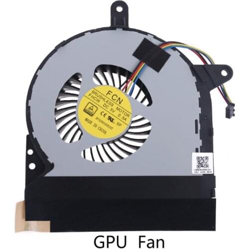 CPU GPU Cooling Fan for ROG G752V G752VY G752VY-RH71 GFX72V GFX72VY GTX980M