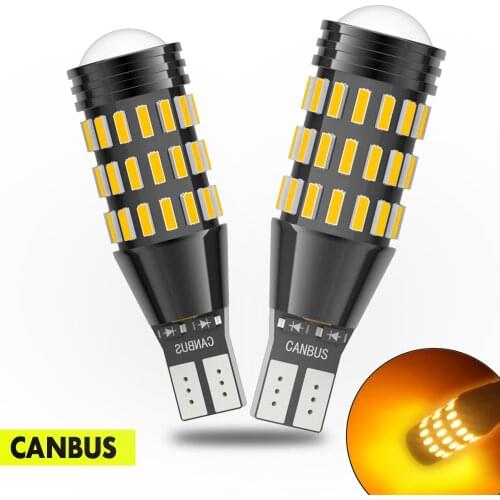 2x T15 921 W16W LED Bulb Car Accessories Reverse Backup Lights For Mitsubishi Outlander 3 ASX Lancer Lancer 10 l200 Pajero Sport