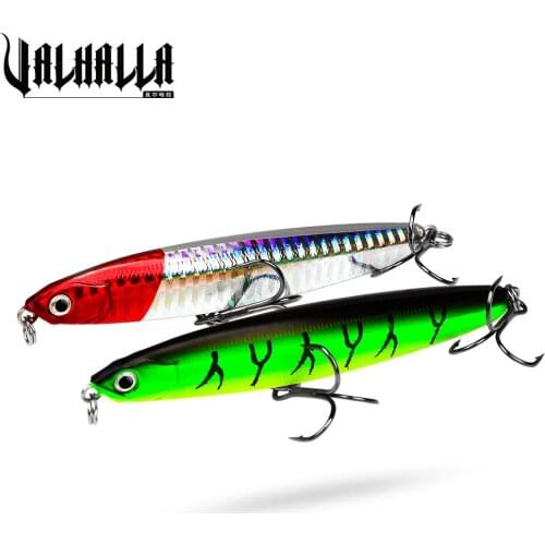 VALHALLA 1PC Sinking Minnow Fishing Lures 10-14-18-24g Jerkbait Bass Pike Carkbait Wobblers Swimbait Professional Hard Bait Lure