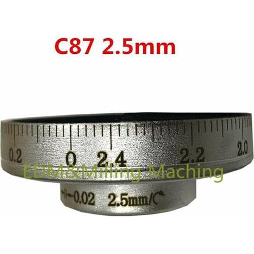 1PCS High Quality Bridgport Milling Machine Bench Dial Component C87 -2.5mm CNC Vertical Mill Tool Durable New