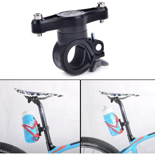Rotatable Bike Bicycle Handlebar Mount Holder Adapter Motorbike Clip Support Bracket for MTB bike bottle holder