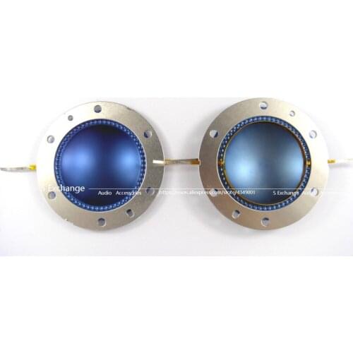 High quality Blue Imported Titanium Dome + Voice coil For Peavey 22XT 22XT+ 22A RX22 Diaphragm Aluminium Flat wire 8 ohm