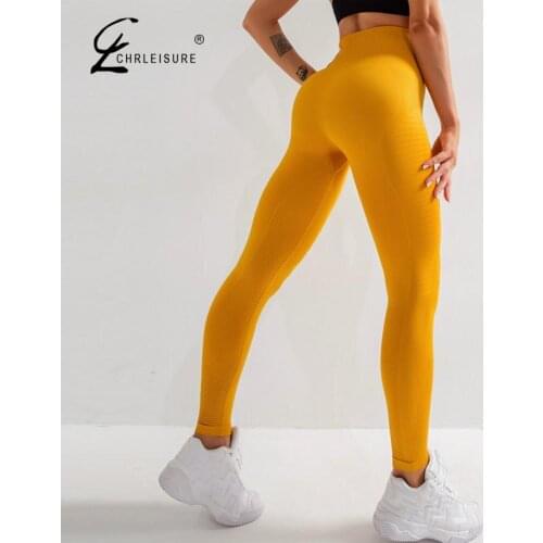 CHRLEISURE Seamless Fitness Leggings Women Quick Dry Breathable Mesh Sports Pants High Waist Workout Leggings Women