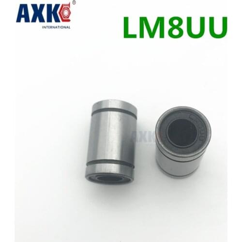 20 Pcs Free Shipping Lm8uu 8mm Linear Motion Ball Bearing Bush Bushing Wholesale