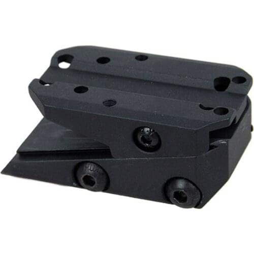 Red Dot Adapter Tactical CNC Aluminum Adjustable T1 RMR Mount Hunting Red Dot Sight Mount Adapter fit 22mm Picatinny Rail