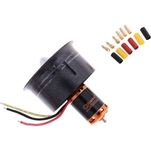 QF2822-3500KV 12 Blades 64mm Brushless Motor Engine 3-4S Lipo for RC Helicopter Remote Control Airplane Parts Accessories
