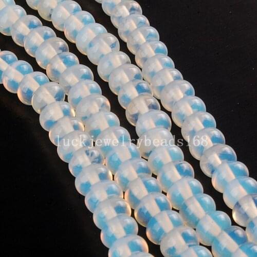 Free Shipping Fashion Jewelry 5x8mm Beautiful Opalite Opal Art Loose Beads FG6724