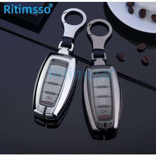 Zinc Alloy Car Remote Key Case Cover Holder Shell for Great Wall Haval Hover H1 H4 H6 H7 H9 F5 F7 H2S GMW Coupe Auto Accessories