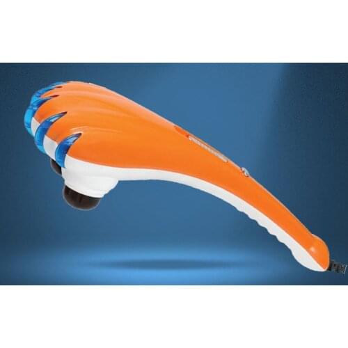 Electric Vibrating Massager For Back Care Tool Body Electronic Massage Dolphin Head Shoulder Stress Release Relax Household