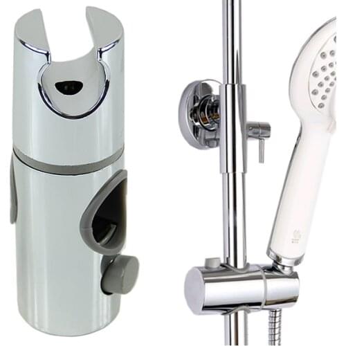 Chrome Plated Head Holder Hand Held Shower Bracket Holder For Bathroom Slide Bar
