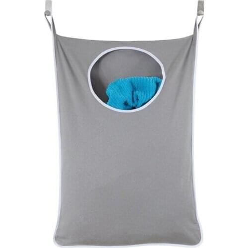 Door Hanging Laundry Hamper Bags Home Dirty Clothes Large Storage Basket Hanger Organizer Portable Oxford Cloth Recycle Bag