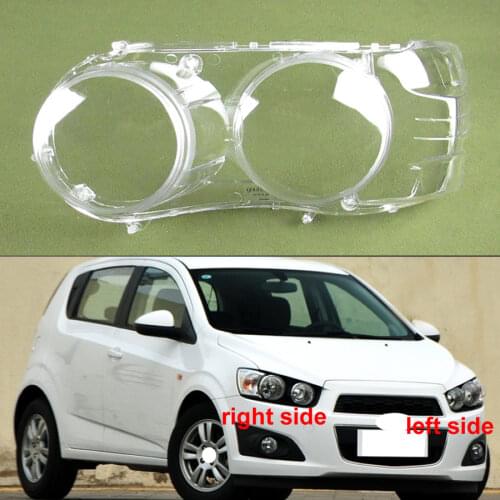 Transparent Lampshade Lamp Shade Front Headlight Shell Headlamp Cover Glass For Chevrolet Aveo 2011 2012 2013