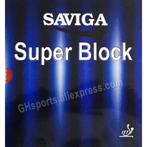 SAVIGA Super Block Table Tennis Rubber Long Pimples Ping Pong Rubber Topsheet OX