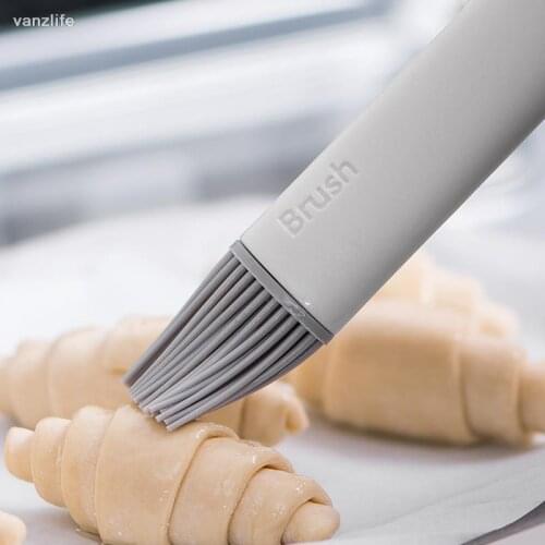 Vanzlife Silicone oil brush high temperature resistant cooking cake brush egg liquid food baking tool brush Barbecue brush tool