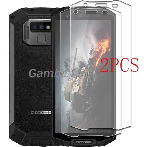 2PCS For Doogee BL12000 BL5000 BL7000 X70 X90L X90 X95 X96 Pro S70 Lite N20 S59 S88 Plus Tempered Glass Protective Screen Film
