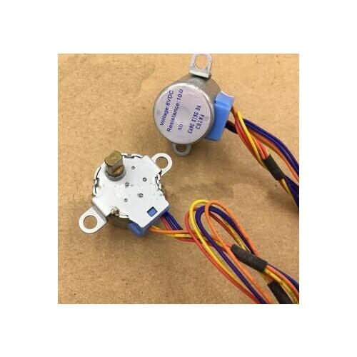 20BYJ4 Air-Conditioning Swing Blade Synchronous Cyclotron Motor Indoor Air Guide Board Stepper Motor 12V