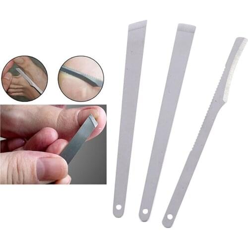 3Pcs/Set Manicure Pedicure Tools Toe Nail Knife Shaver Nail Clipper Dead Skin Remover Ingrown Cuticle Foot Care Tools