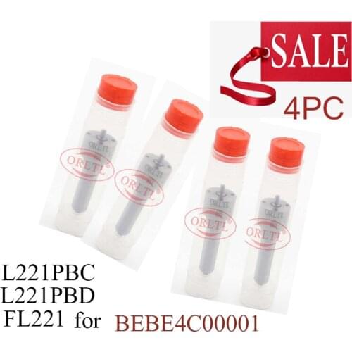 4 pieces Injector Nozzle L211PBC Auto Fuel Dispenser L211 PBC L 211 PBC for BEBE4D04001 BEBE4D20001