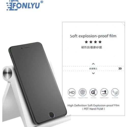 FONLYU 50pcs Free Shipping PET Hard Explosion Proof Hydrogel Film For Mobile Phone Tablets Film Cutting Machine Cutting Plotter