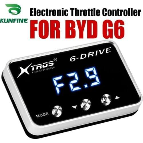 Car Electronic Throttle Controller Racing Accelerator Potent Booster For BYD G6 Tuning Parts Accessory