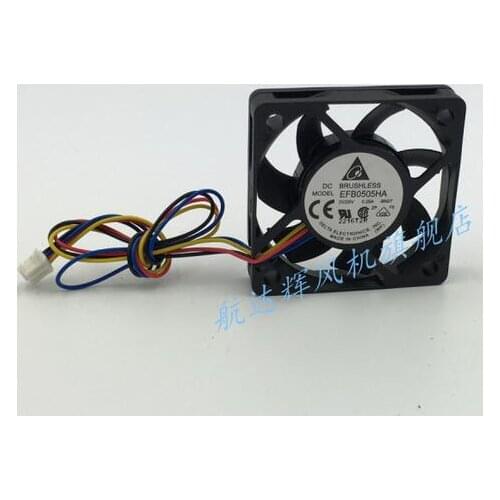 DELTA EFB0505HA 5010 0.25A 5V four wire speed PWM power supply fan