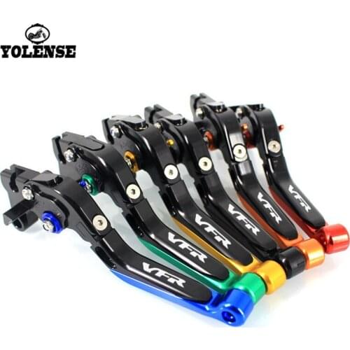 For HONDA VFR 1200 VFR1200F VFR 1200F VFR1200 F 2010-2016 Motorcycle Accessories Folding Extendable Brake Clutch Levers