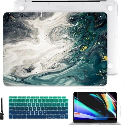 Granite Case for Macbook Air Pro Retina 11 12 13.3" New Mac Book 13 15 16 inch Touch Bar 2020 A2289 A1932 A2159 A2251 A2179