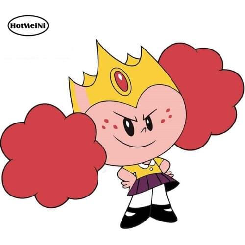 HotMeiNi 13cm x 10.1cm Decal for Powerpuff Girls Princess Funny Car Stickers Personality DIY Occlusion Scratch Car Decoration