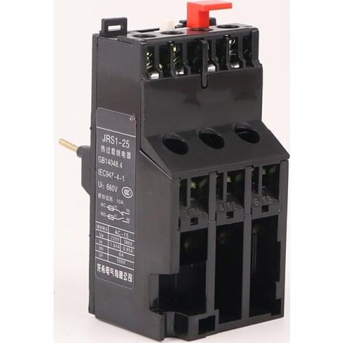 JRS1-09 25z 1-25A Thermal Relay Thermal Protector Thermal Overload Relay