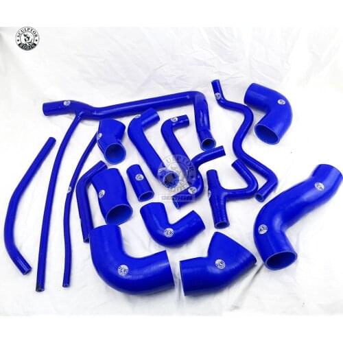 Silicone Radiator Turbo Hose Kit For Volkswagen Corrado G60 1.8T 16V RED/BLUE/BLACK