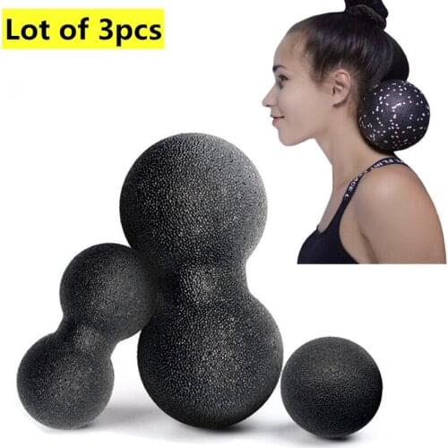 Fast Ship EPP Massage Peanut Ball Back Therapy Crossfit Yoga Balls Trigger Point Sports Gym Release Exercise Full Body Sports