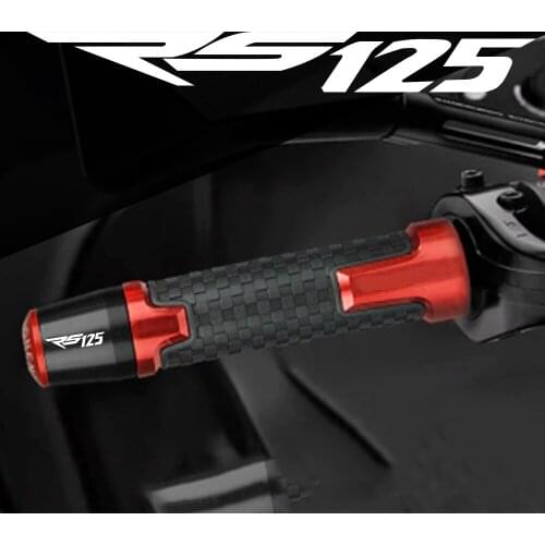 Motorcycle 22MM Handlebar Grips Handle Bar Cap End Plugs For Aprilia RS125 RS 125 2002 2003 2004 2005 2006 2007 2008 2009 2010