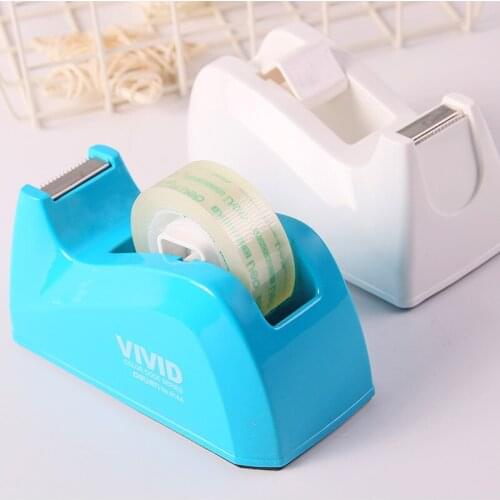 1 Piece Tape Dispenser Small Size 55X55X113mm Use For Adhesive Tape Width Less Than 18mm Easy To Use Office Supplies Deli 814A