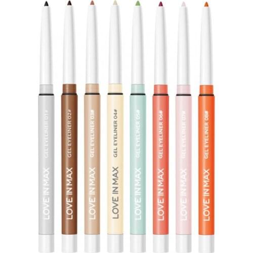 Eye Makeup Waterproof Neon Colored Eyeliner Pen Liquid Make Up Cosmetics Long-lasting White Eye Liner Pencil Tools TSLM1
