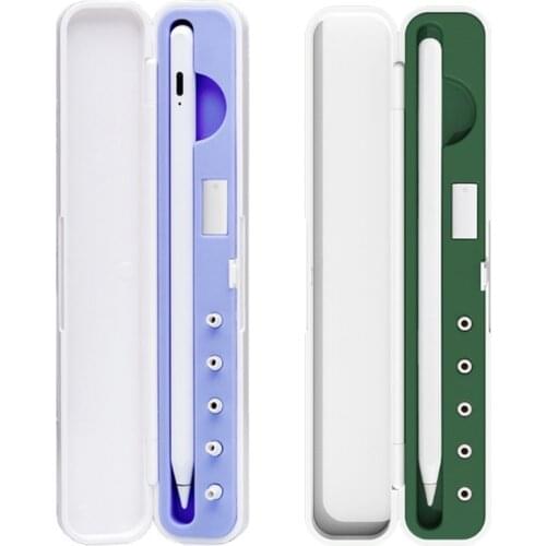 Portable Holder Case for Apples Pencil Hard Cover Storage Box for Apples Pencil 1st/ 2nd Generation iPencil Accessories