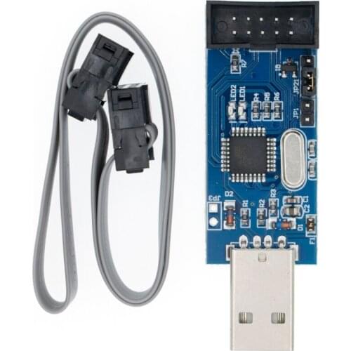 1pc USBASP USBISP AVR Programmer USB ISP USB ASP ATMEGA8 ATMEGA128 Support Win7 64K