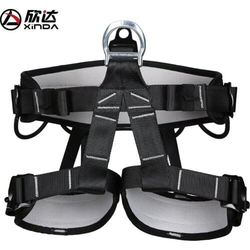 XINDA brand waist protection Harness Bust Seat Belt Outdoor Rescue Rock Climbing Rappelling Equipment Seat Belt accessories