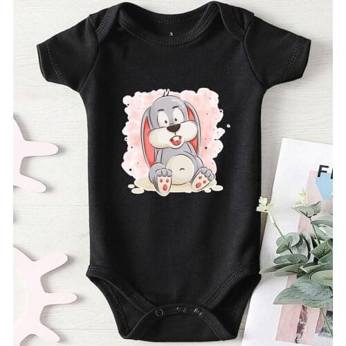 Things for Baby Cartoon Print Newborn Clothing Cotton Jumpsuit Kids Autumn Toddler Winter Romper New Born Baby Items