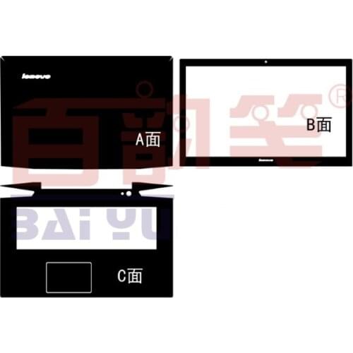 Laptop Carbon fiber Vinyl Skin Stickers Cover guard For Lenovo Y70 Y70-70 Y70-80 17.3-Inch