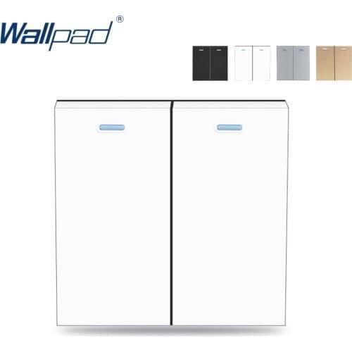 Wallpad 2 Gang 1 Way Switch Function Key For Wall Push Button Switch Rocker Function for Moduler Only 52*52mm