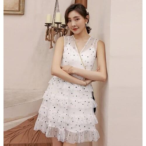 Летние платья в горошек Yigelila China At AliExpress