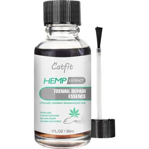 Catfit Nail Repair Liquid Foot Whitening Nail Care Cracked Care Anti-infective Paronychia Onychomycosis Repair Essence