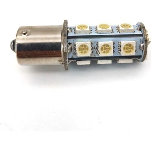 1 Piece Red 1156 T20 RV Trailer Interior 12V LED Light Bulb Turning / Parking Signal Lights