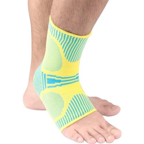 1pc Ankle Support Printed Breathable Anti-sprain Compression Foot Protective Sleeve Sports Heel Cover Socks